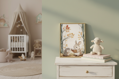 Aranżacja pokój dziecięcy – szałwiowa ściana