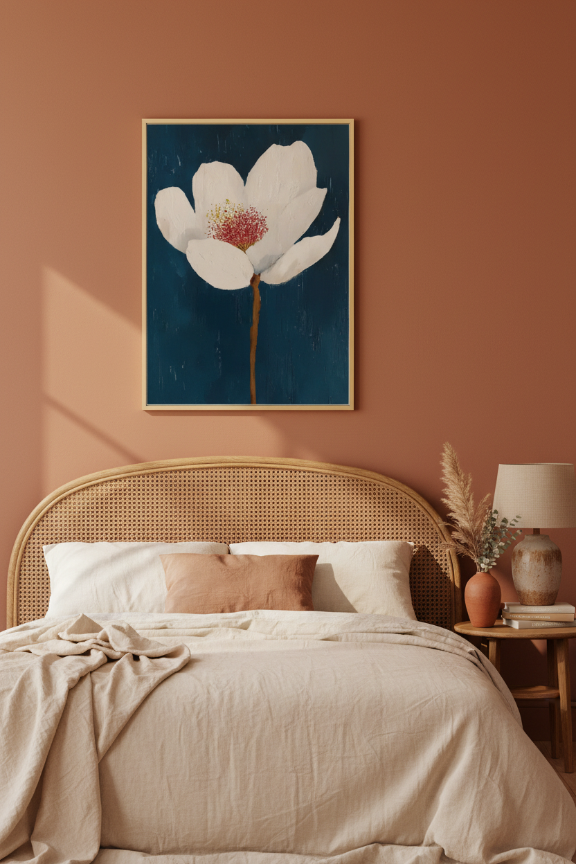 Aranżacja sypialni boho – Magnolia