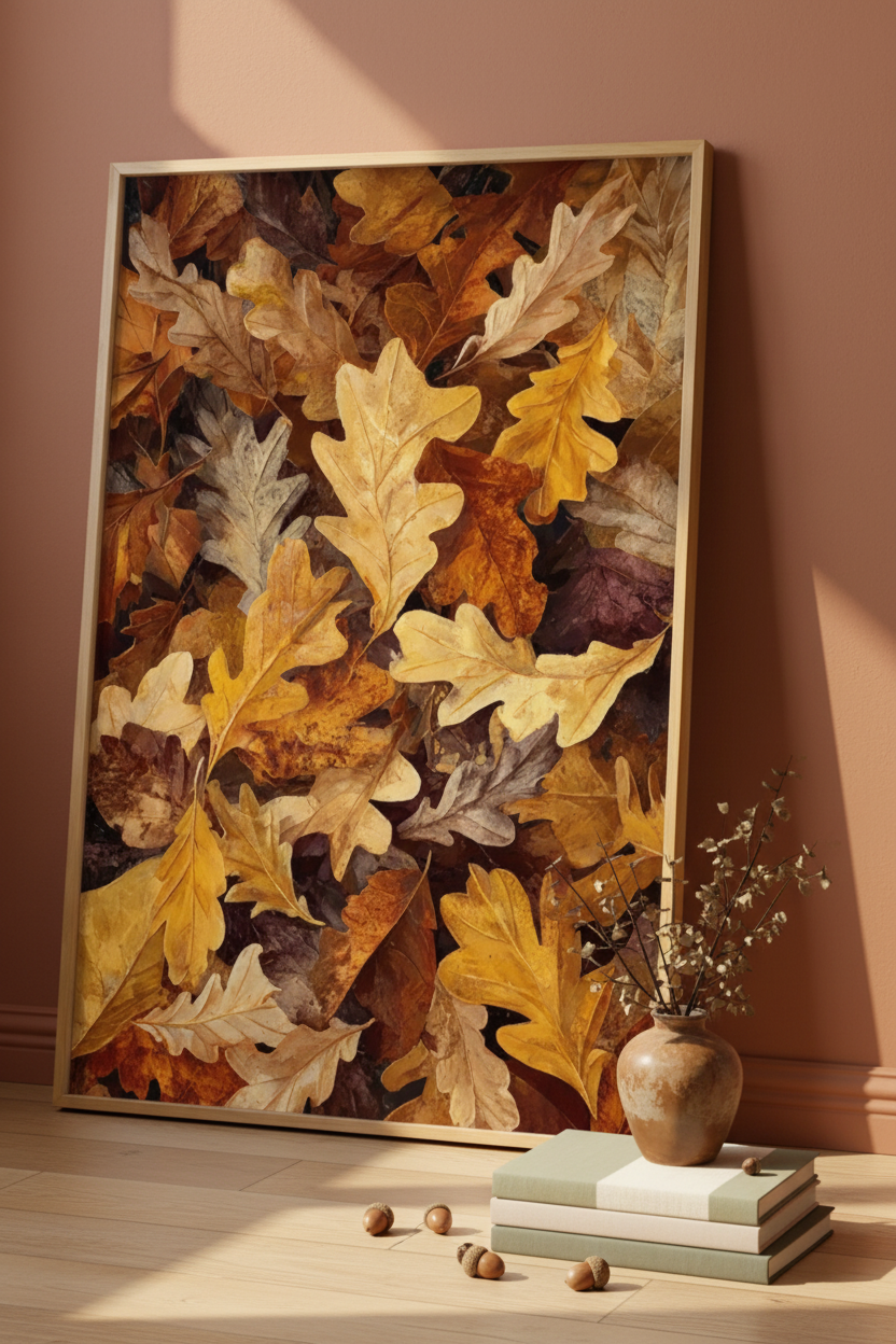 Autumn Leaves – plakat oparty o ścianę