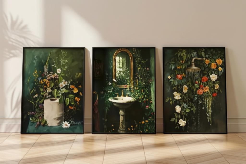 Botaniczne plakaty – nowa aranżacja