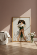 Daisy Girl – mockup ściana