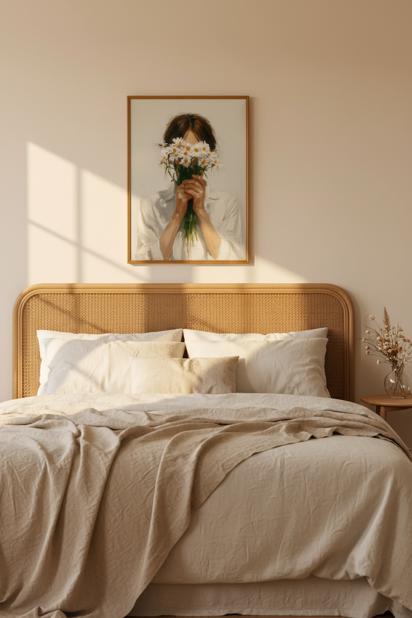 Daisy Girl – mockup sypialnia