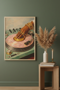 Golden Groove leaning mockup