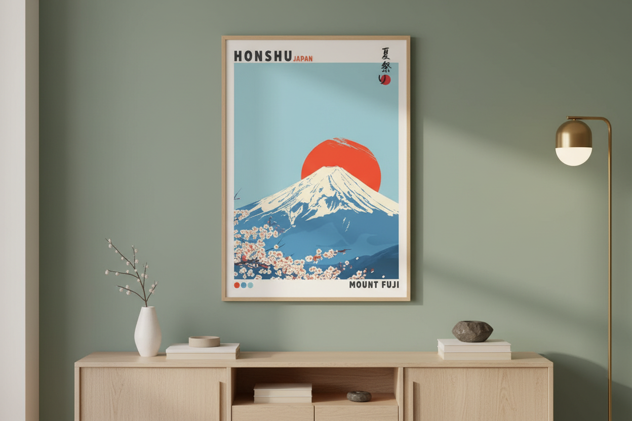 Honshu Mount Fuji – aranżacja wnętrza