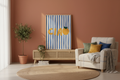 Plakat Ciao Orange – Włoski Letni Nastrój | Mediterranean Retro Dekoracja Ścienna