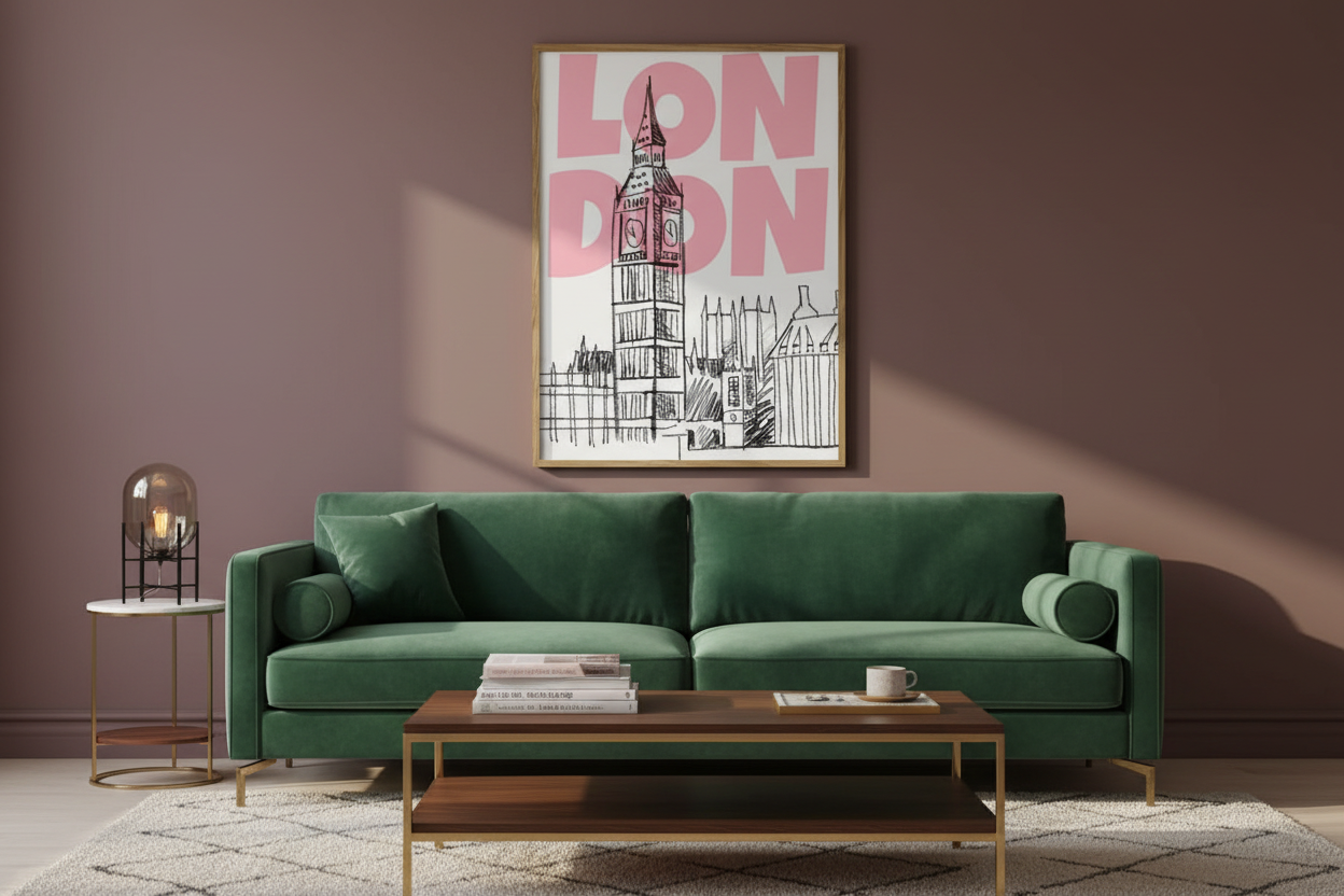 London – aranżacja wnętrza