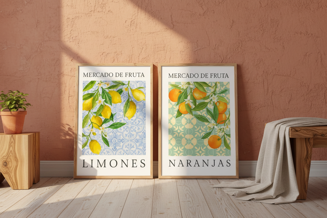 Mercado de Fruta – mockup śródziemnomorski