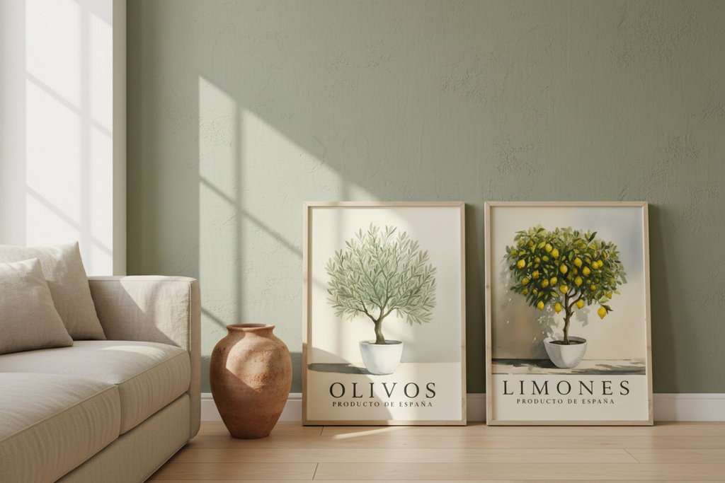 Olivos & Limones – interior mockup
