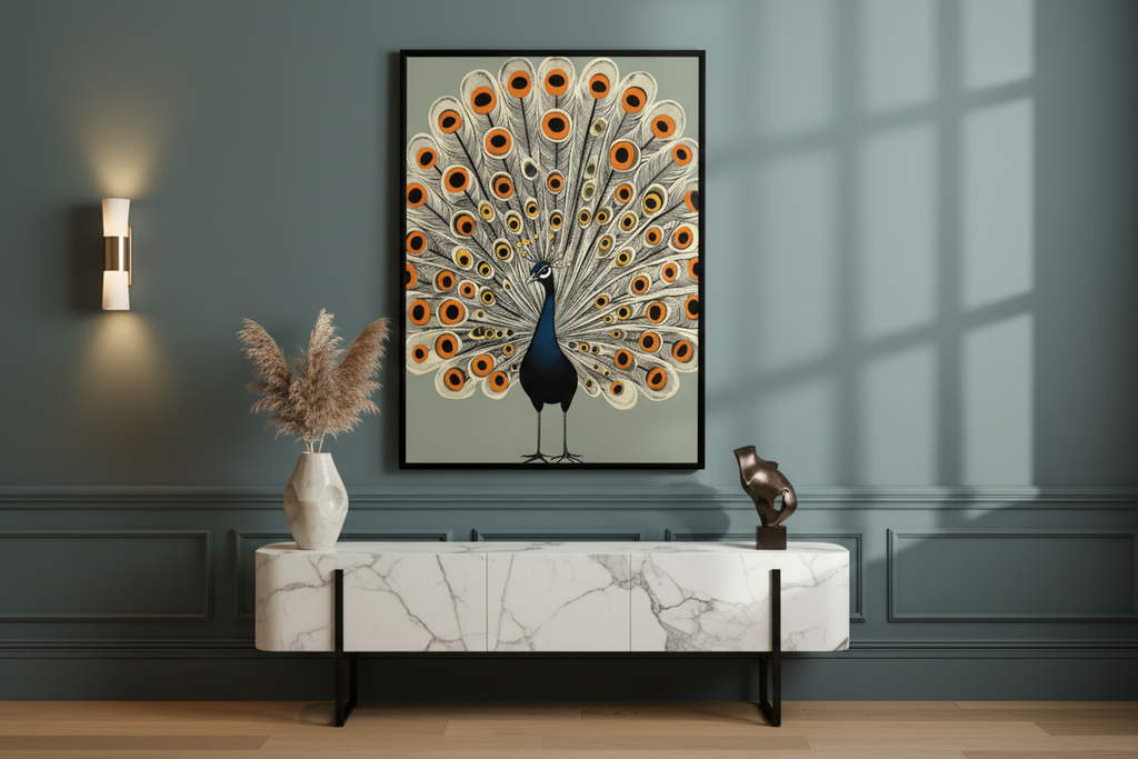 Peacock – aranżacja wnętrza