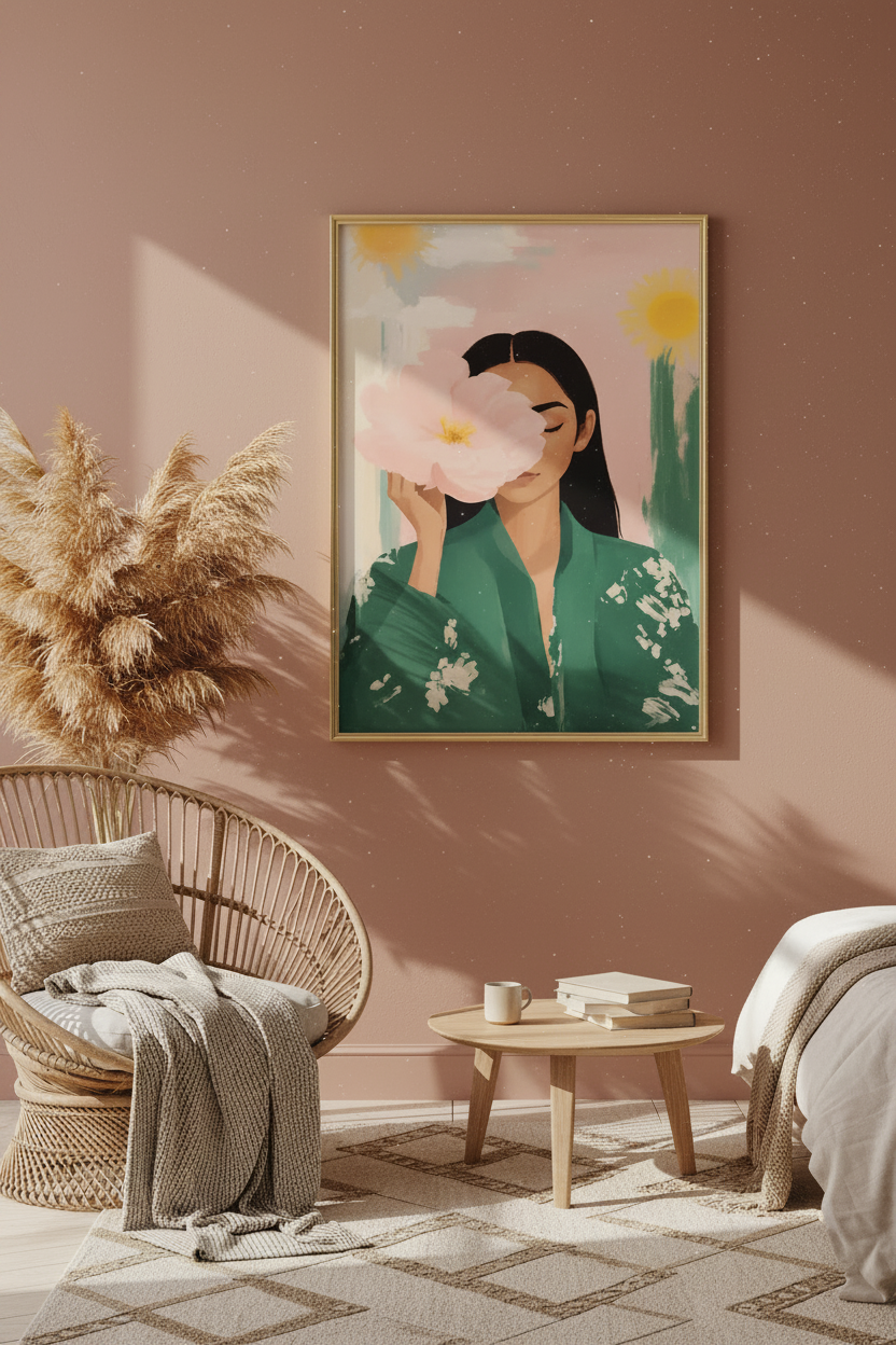 Peony Woman – boho 2:3