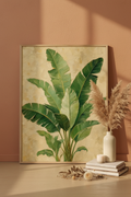 Plakat Banana Leaf – mockup przy ścianie
