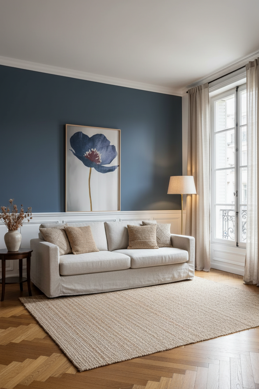 Plakat Blue Poppy – wnętrze