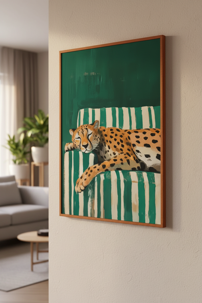 Plakat Gepard – salon