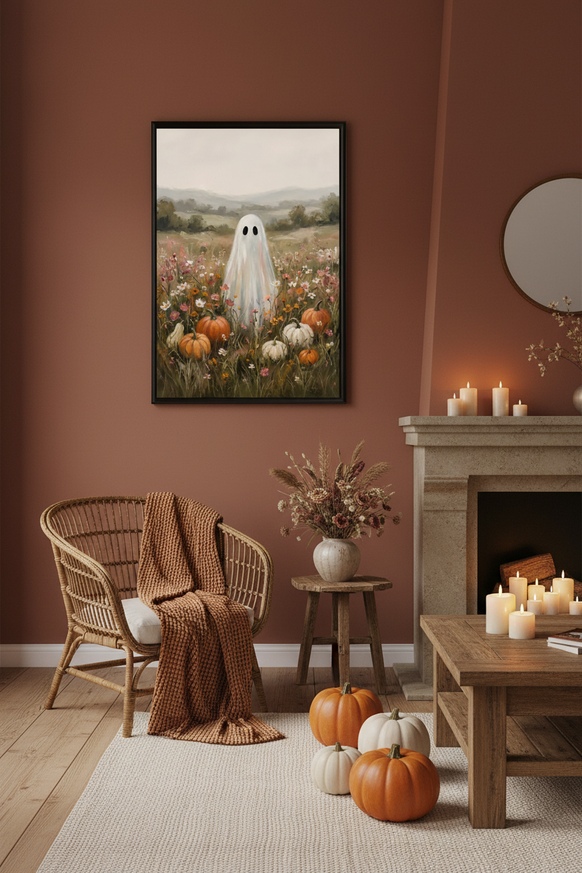 Plakat Ghost Meadow – aranżacja wnętrza
