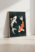 Plakat Koi – lifestyle mockup