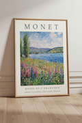 Plakat Monet – oparty o ścianę