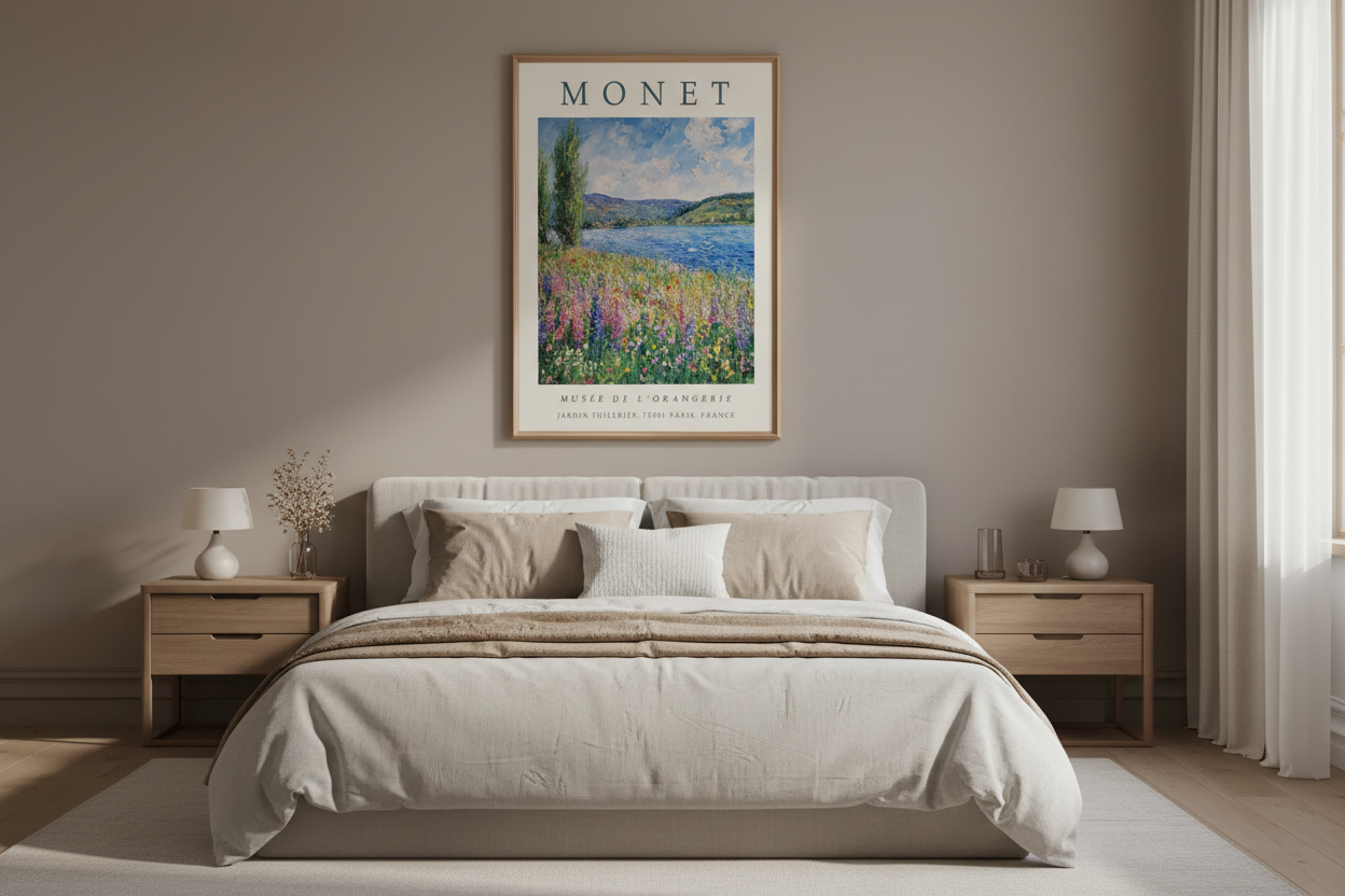 Plakat Monet – sypialnia