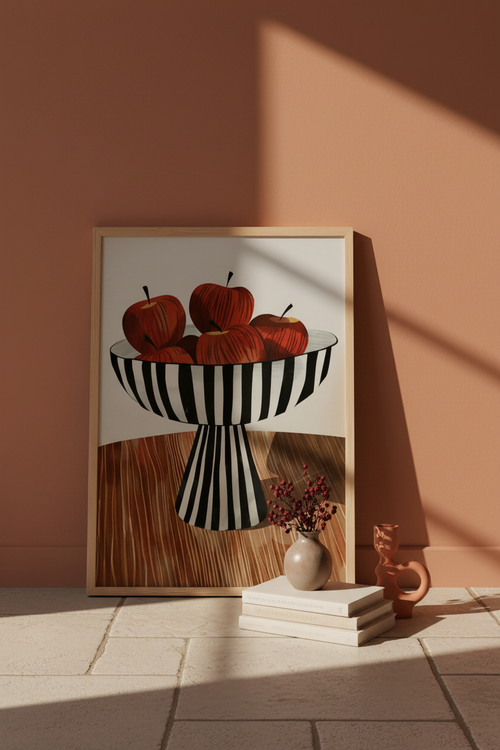 Plakat oparty o ścianę – Apple Bowl