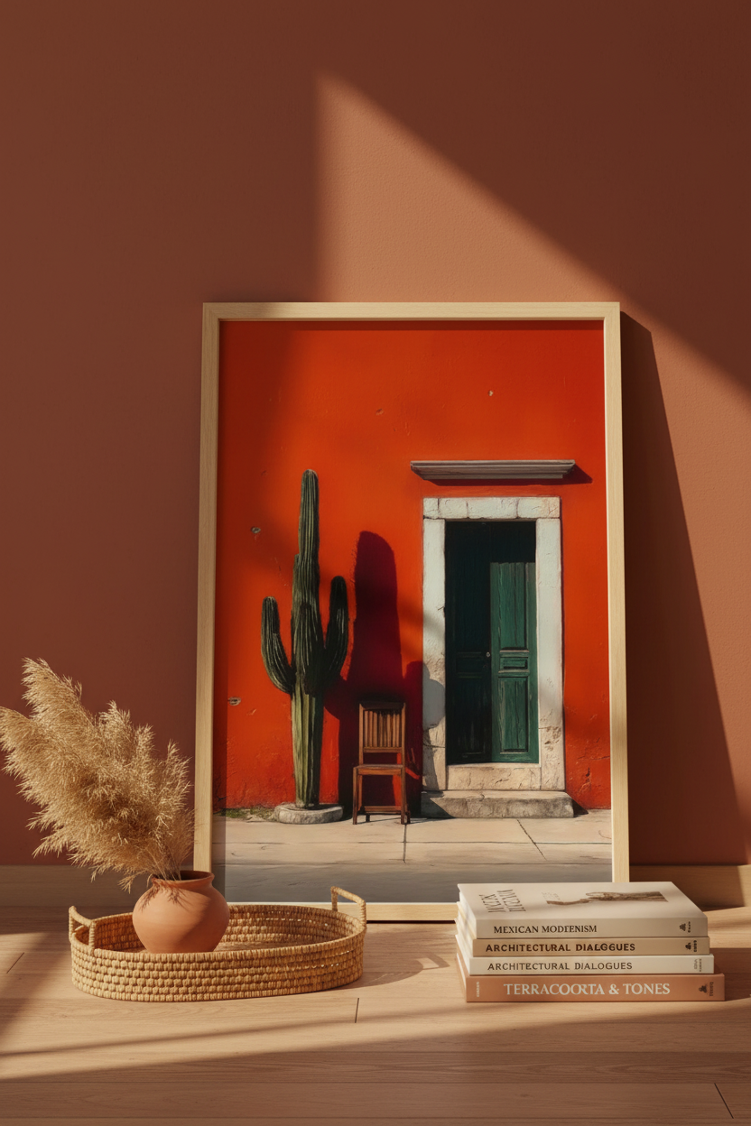 Plakat oparty o ścianę – Mexican Cactus