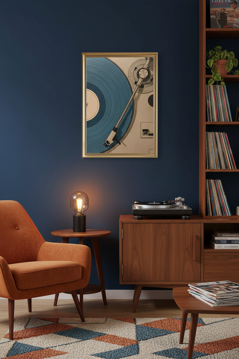 Plakat Vinyl Record – wnętrze