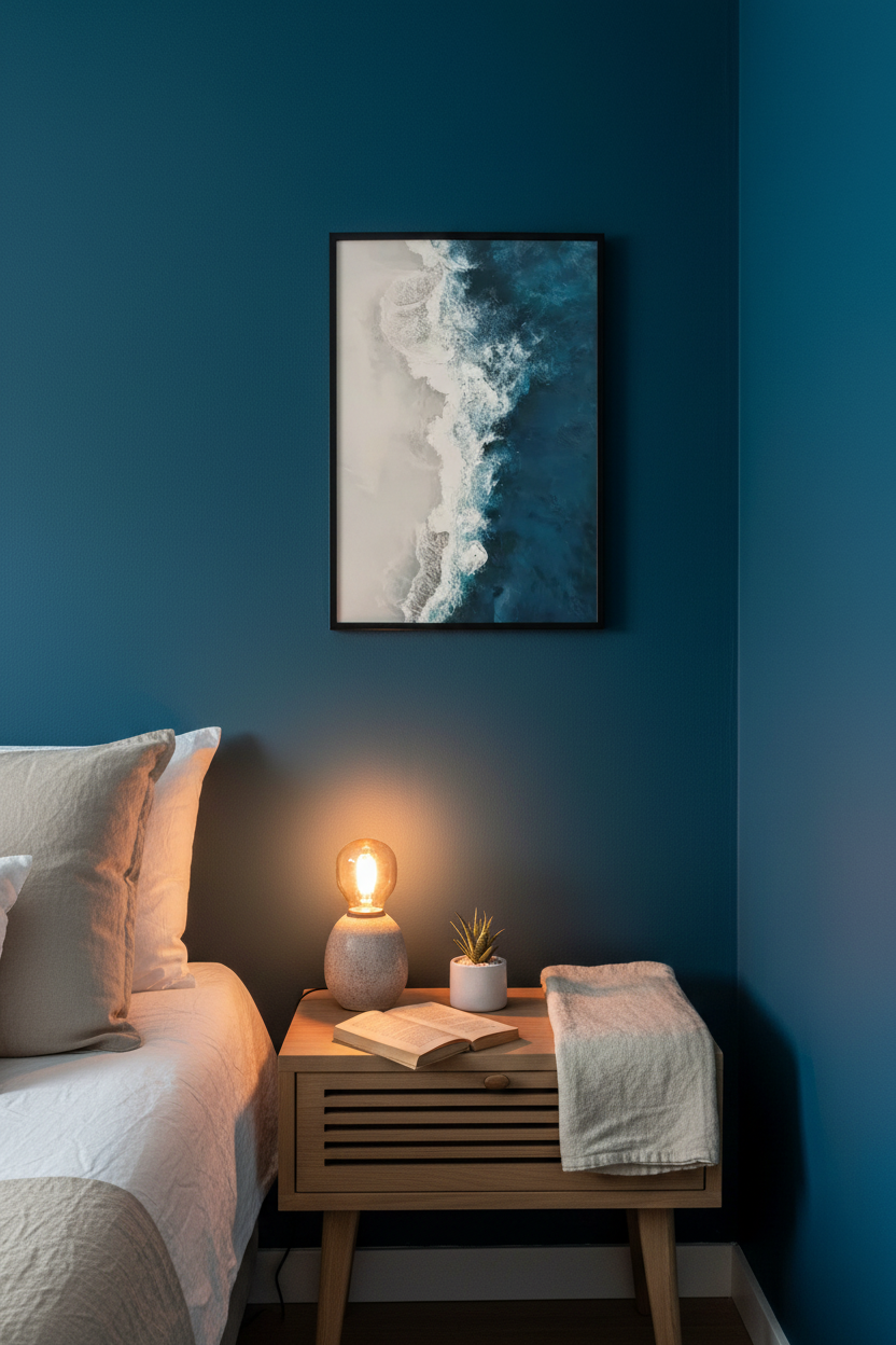 Przytulna sypialnia – Ocean Waves