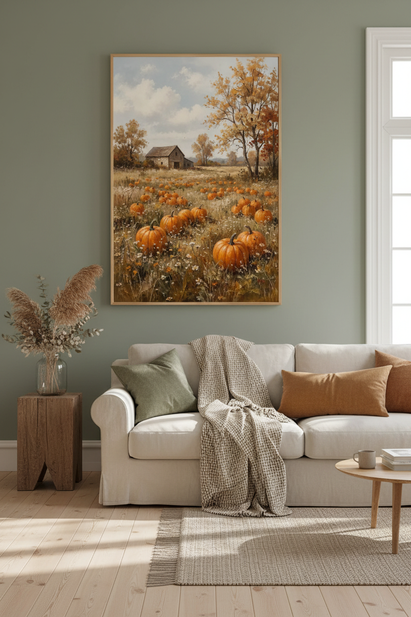 Pumpkin Patch – mockup wnętrze