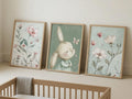 Zestaw 3 plakatów Bunny & Blooms Poster Set
