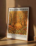Plakat Autumn Trees William Morris – Jesienny Las | Plakat Wystawowy Arts & Crafts Dekoracja Ścienna