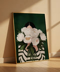 Plakat Lady Behind The White Pheony