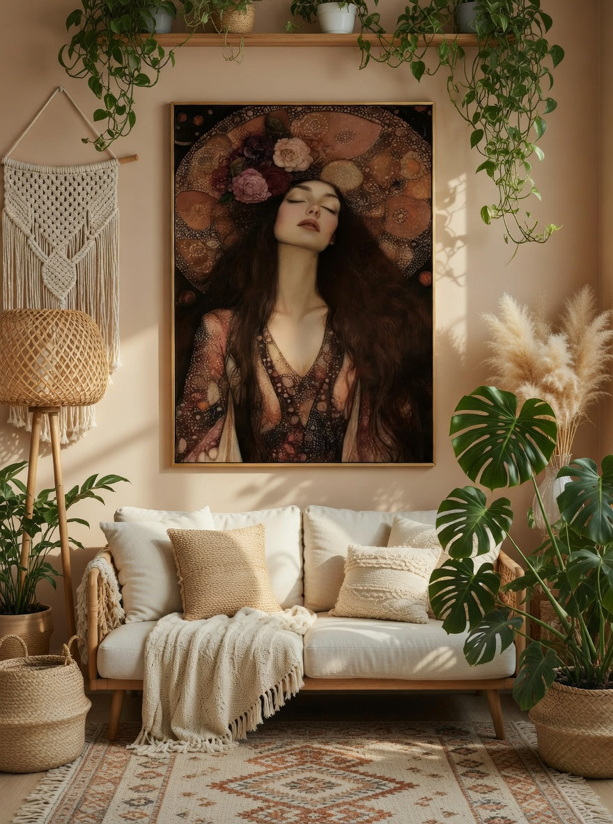 Plakat Flowers In Her Hair
