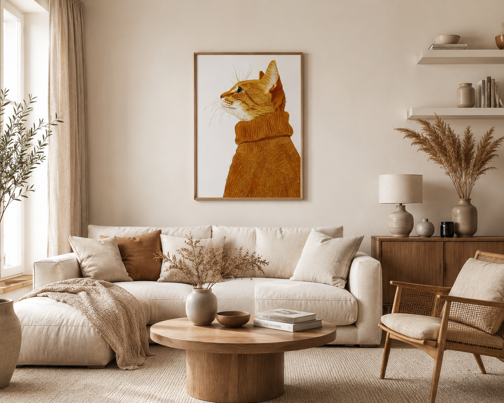 Plakat Amber Cat