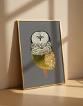 Plakat Suspicious Owl