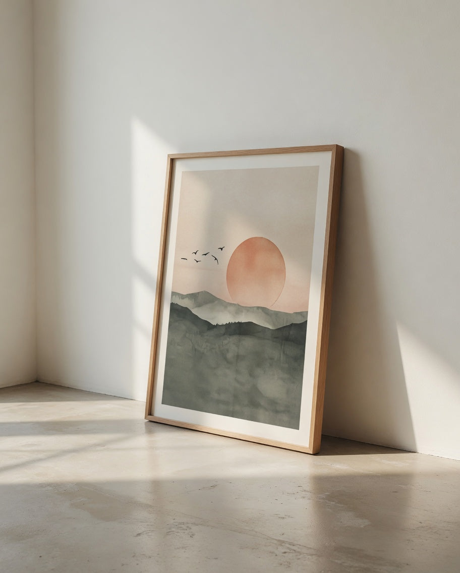 Plakat Birds of Sunset