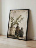 Plakat Olive & Three Bootles