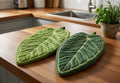 Ręczniki Liście – Zestaw 2 Botanicznych Ręczników w Kształcie Liścia | Tropical Leaf Dekoracja