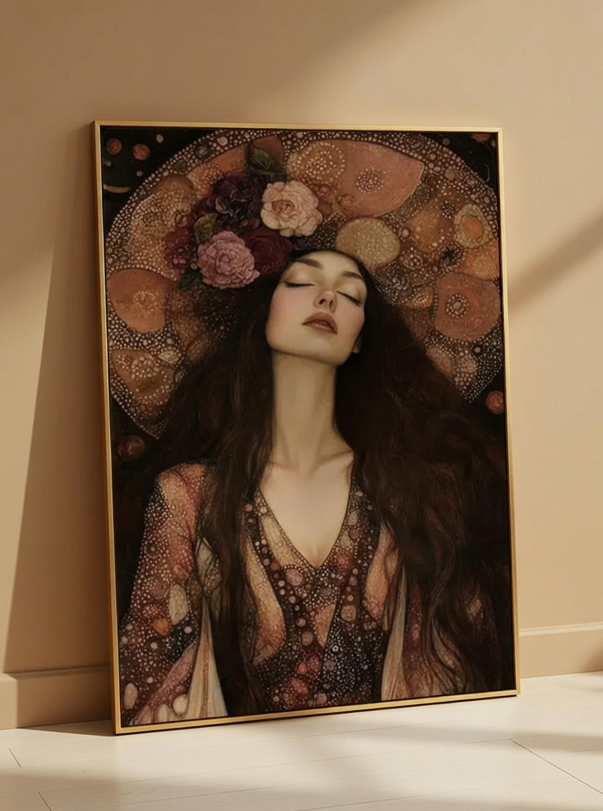 Plakat Flowers In Her Hair