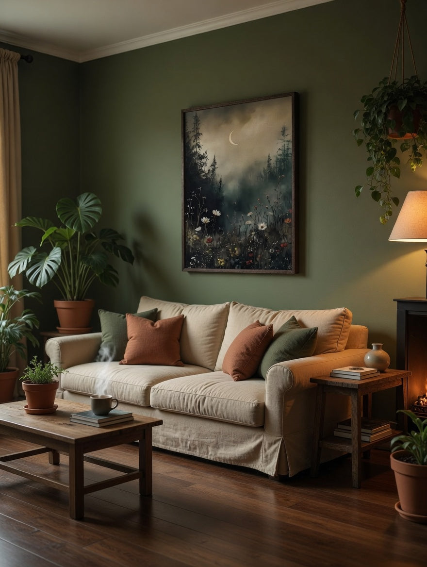 Plakat Midnight Forest Bloom