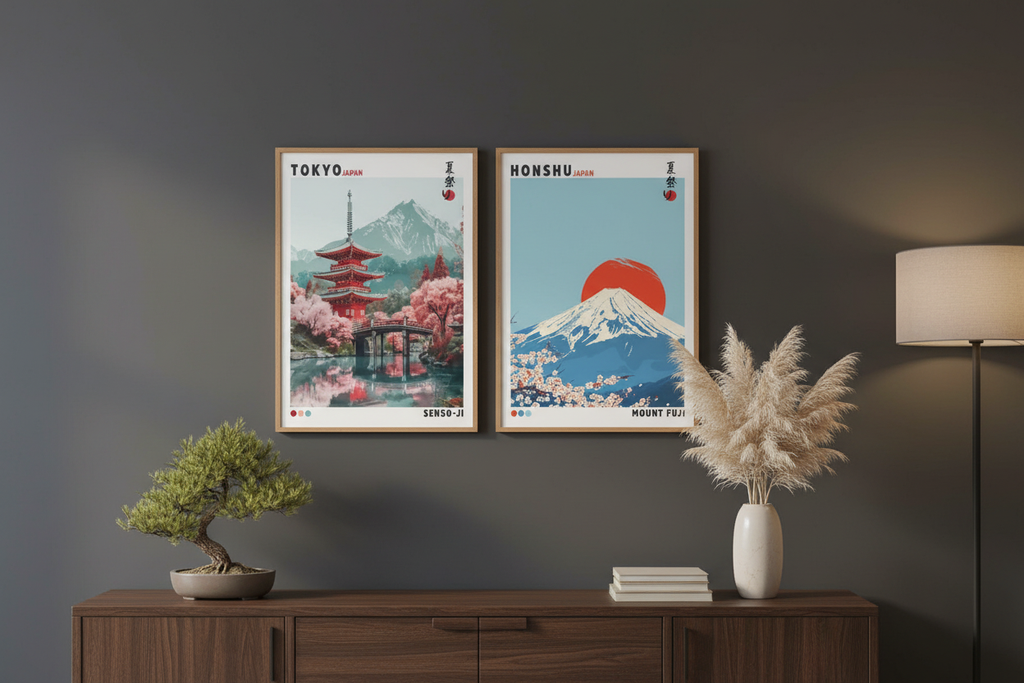 Tokyo & Honshu – aranżacja Japandi z elementami