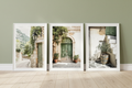 Tryptyk Mediterranean – wall mockup