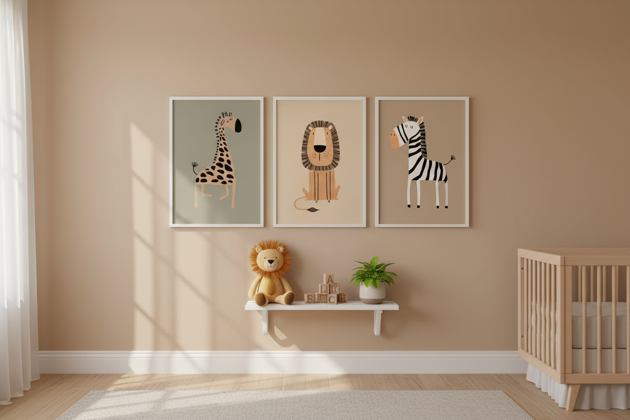 Zestaw Safari Kids – pokój dziecięcy
